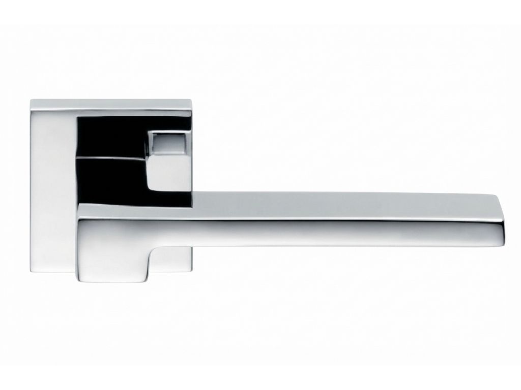 Maniglia Zelda Rosetta Quadra d.52x52x10h Bocchetta Foro Chiave varie finiture  Colombo Design - immagine 2